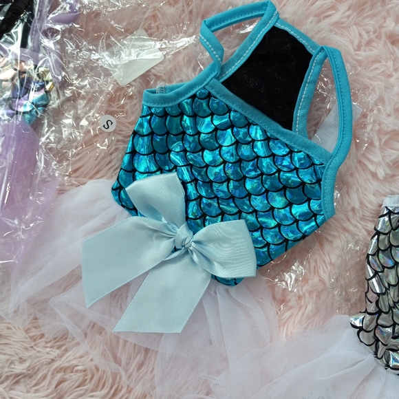 Puppy mermaid tutu dress! So cute! Nwot, 3 sizes, 3 colors! - Picture 5 of 10